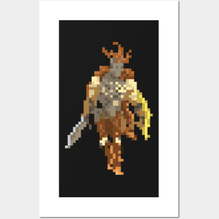 Gloomhaven Brute Pixel Design - Board Game Inspired Graphic - Tabletop Gaming Posters and Art